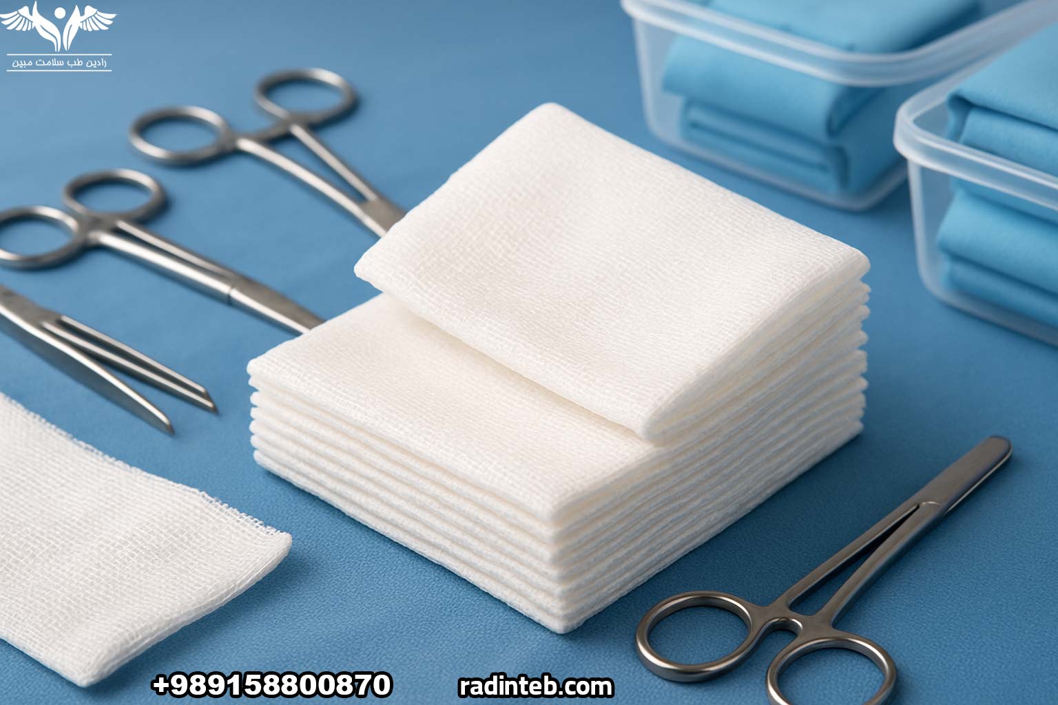 The Sterile Gauze Usage in Surgery, Injections, and Open Wounds